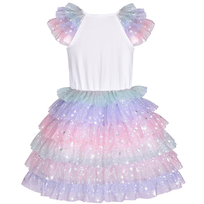 Sunny Fashion Girls Tulle Tutu Dance Dress