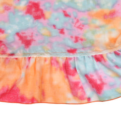 Girls Dress Tie Dye Smocked Halter Beach Sundress Spaghetti Strap Size 2-10 Years