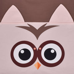 Girls Dress Cute Owl Bird Animal Casual Cotton Short Sleeve Size 3-8 Years
