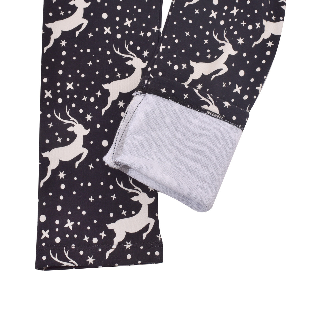 Girls Legging Christmas Pant Warm Stretch Full Length Size 2-10 Years