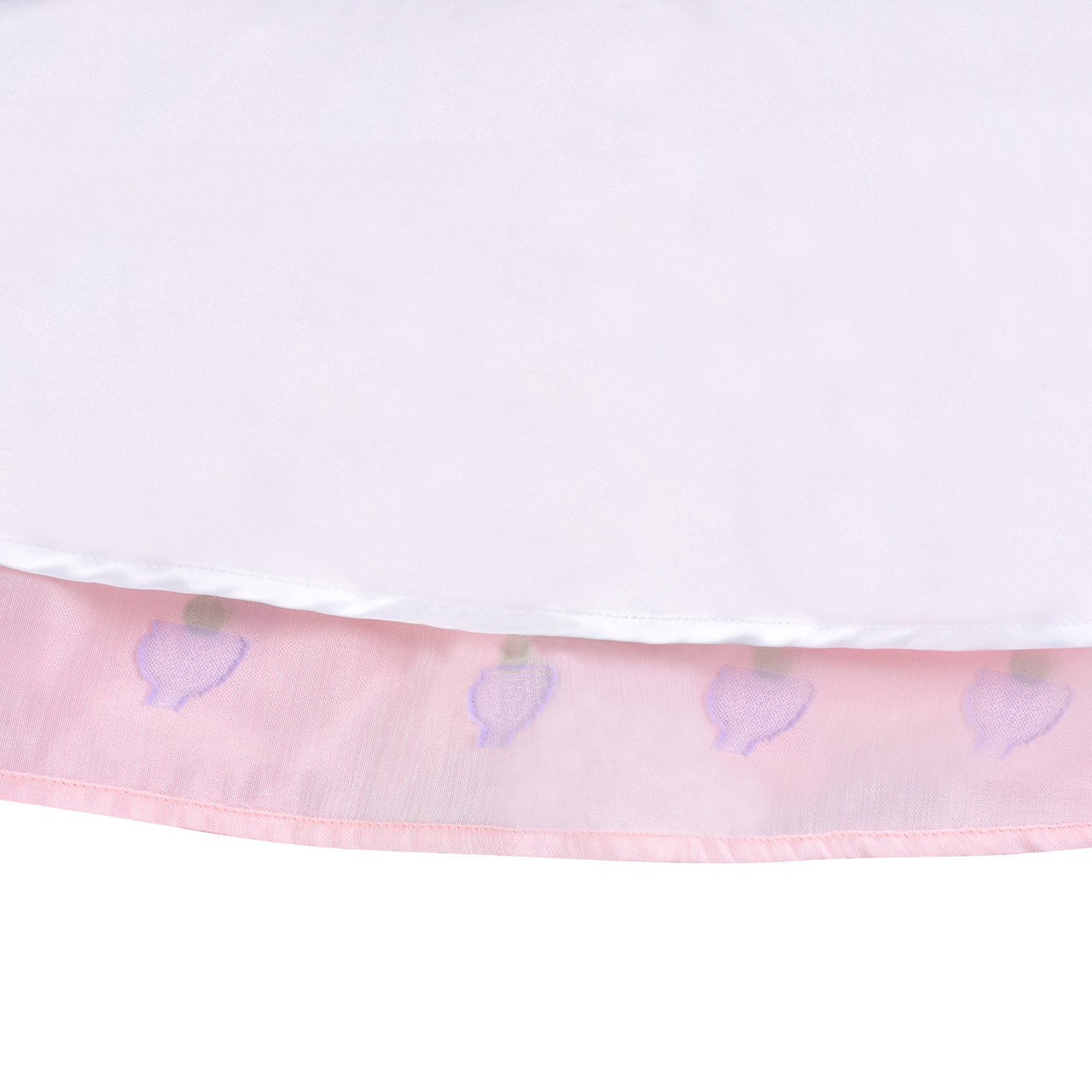 Sunny Fashion Girls Pink Organza Embroidery Ruffle Dress