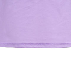 Girls Dress T-shirt Purple Mushroom Lace Trim Movable Applique Short Sleeve Size 3-7 Years