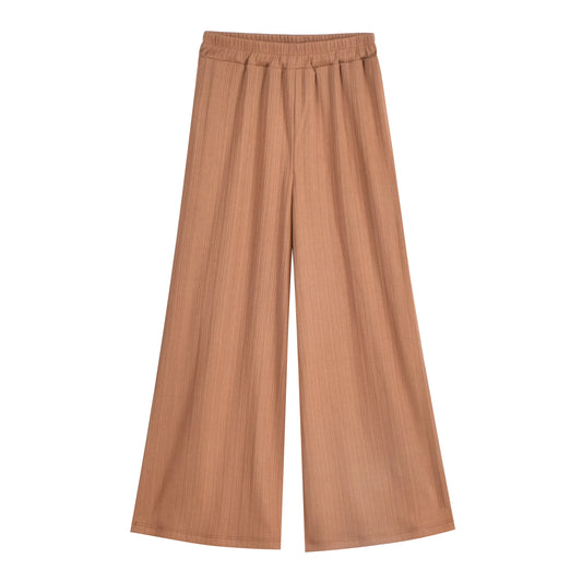 Girls Pants Legging Straight Leg Pants Brown Black Ribbed Knit Gym Casual Size 5-14 Years