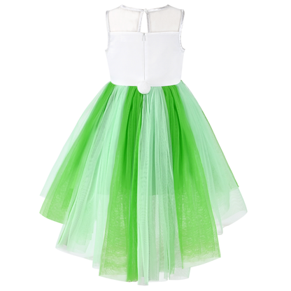 Sunny Fashion Girls Easter Bunny Gradient Tulle Dress Set