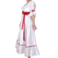 Girls Dress Mom's Costume Cosplay For Annabelle Halloween Party